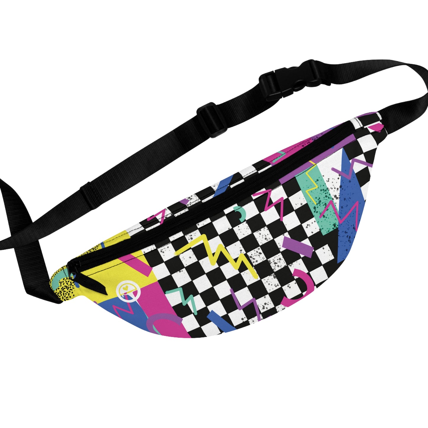If I Could Turn Back Time - The Allsack - Orders ship within three (3) Business Days of order Personalization is free of charge Includes credit card holders Black lining with inside divider and zipper pocket on the back Adjustable waist band 100% Polyester One size One-sided print Assembled in the USA from globally sourced parts