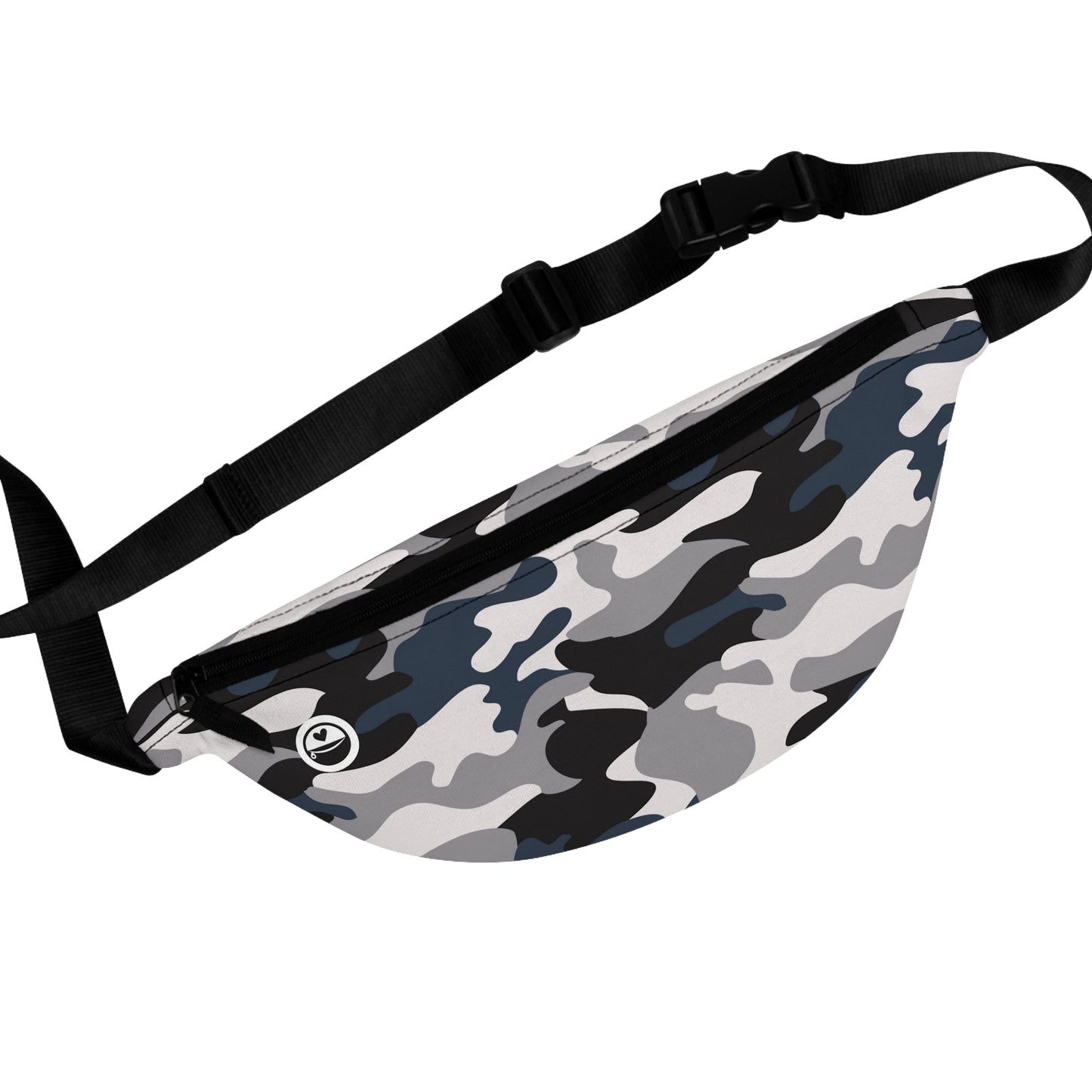Doe-Nuts Pouch - The Allsack - Orders ship within three (3) Business Days of order Personalization is free of charge Includes credit card holders Black lining with inside divider and zipper pocket on the back Adjustable waist band 100% Polyester One size One-sided print Assembled in the USA from globally sourced parts