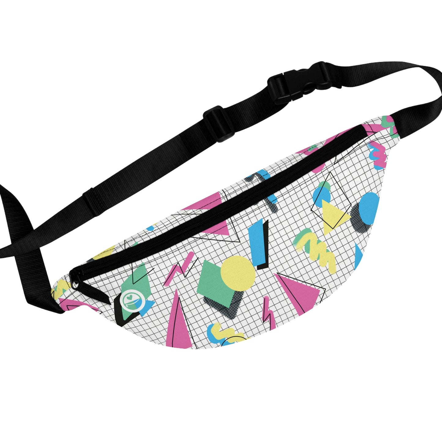 Wake Me Up Before You Pogo - The Allsack - Orders ship within three (3) Business Days of order Personalization is free of charge Includes credit card holders Black lining with inside divider and zipper pocket on the back Adjustable waist band 100% Polyester One size One-sided print Assembled in the USA from globally sourced parts