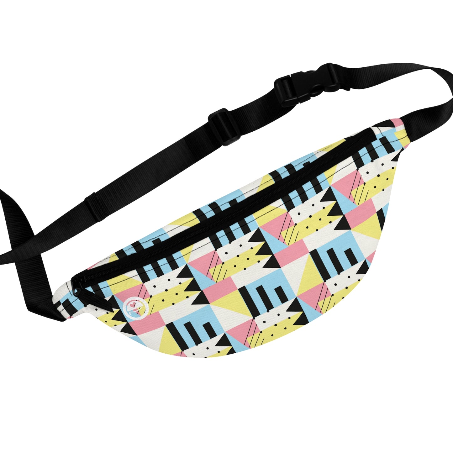 Eighties Chic - The Allsack - Orders ship within three (3) Business Days of order Personalization is free of charge Includes credit card holders Black lining with inside divider and zipper pocket on the back Adjustable waist band 100% Polyester One size One-sided print Assembled in the USA from globally sourced parts