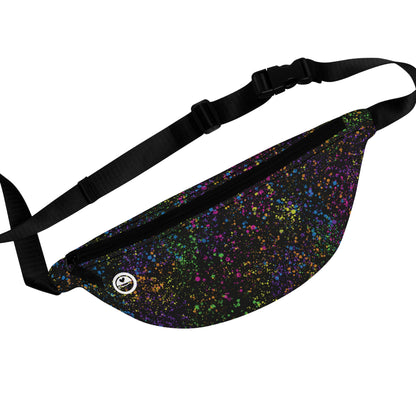 Cosmic Bowling Anyone? - The Allsack -  Orders ship within three (3) Business Days of order Personalization is free of charge Includes credit card holders Black lining with inside divider and zipper pocket on the back Adjustable waist band 100% Polyester One size One-sided print Assembled in the USA from globally sourced parts